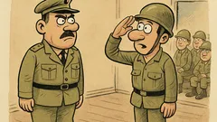 Fıkra: Temel askere gitmiş, komutan gelmiş