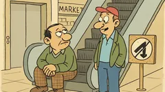 Fıkra: Temel asansörde kilitli kalınca...