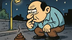 Fıkra: Temel karanlıkta yürürken yolda bir şey görür