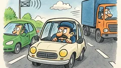 Fıkra: Temel İngiltere’de otoyola çıkınca...