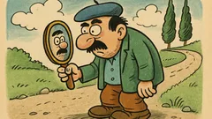 Fıkra: Temel yolda ayna bulur