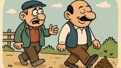 Fıkra: Dursun ile Temel yolda yürürken...