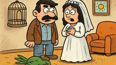 Fıkra: Temel’e “Papağan neden öldü?”